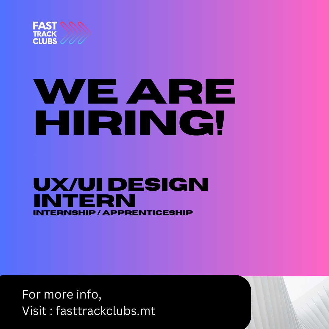 jobs in paceville st julians malta in ux/ui design internship apprenticeship